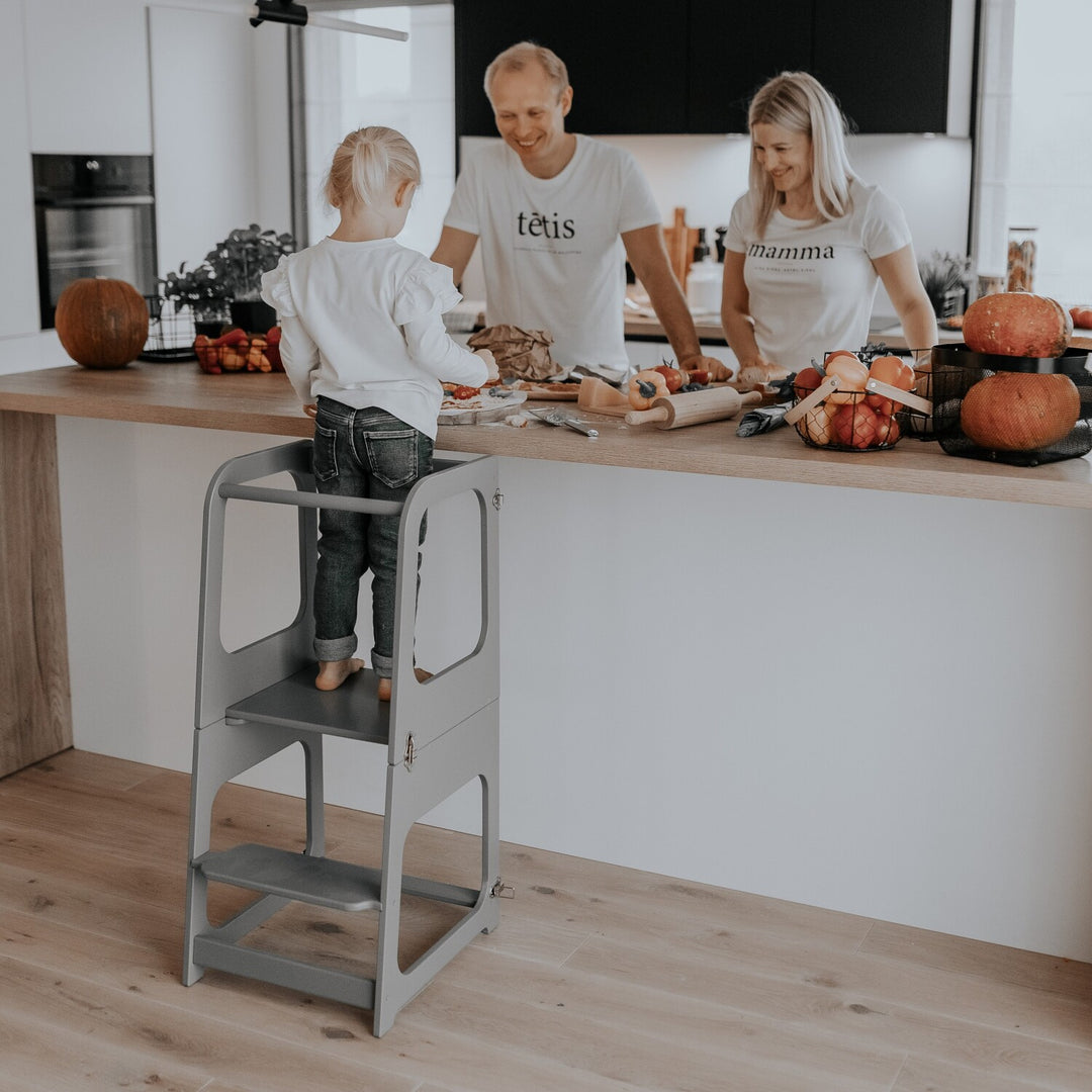 Transformable Kitchen Tower / Table &amp; Chair