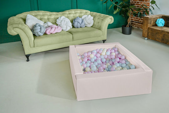 Soft play Corduroy ball pit, home ball pit, indoor, outdoor, ball pit + 300 balls