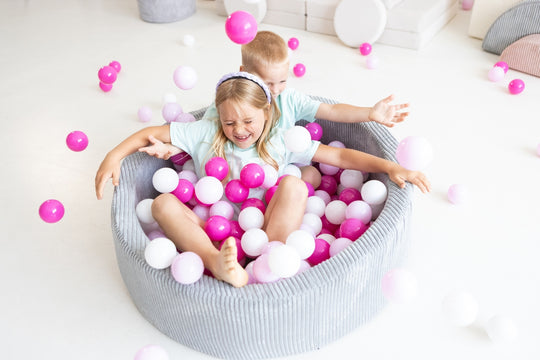 Ball pit + 200 balls, corduroy fabric
