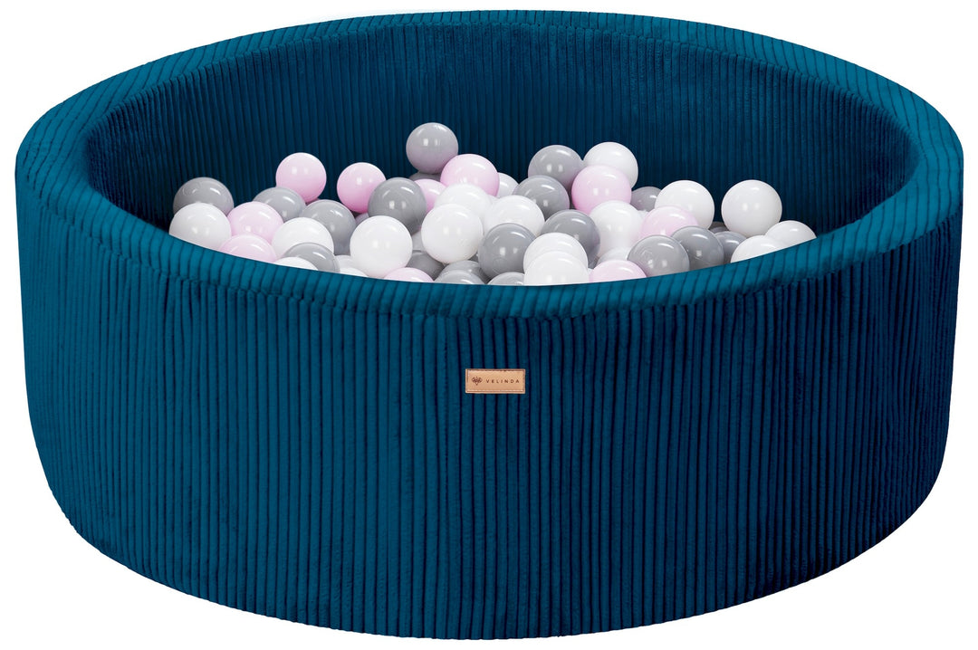 Ball pit + 200 balls, corduroy fabric