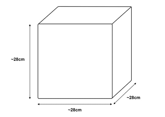Soft Play Cubes, 8 building blocks for kids
