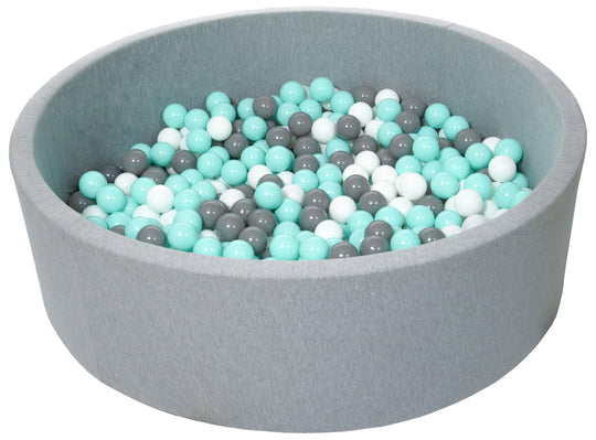 Soft Jersey ball pit with 600 balls, diameter 125 cm