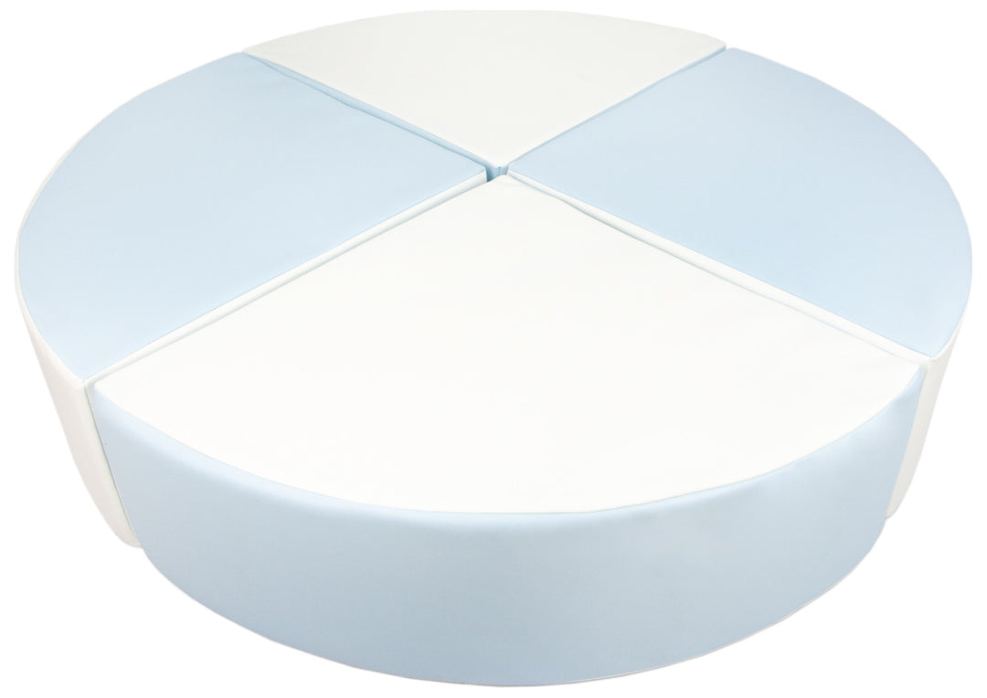 Wheel set of 4 large foam blocks