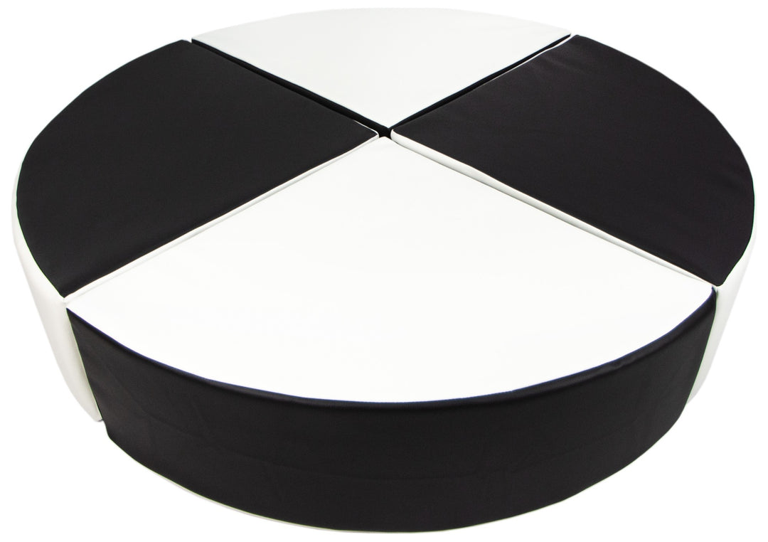 Wheel set of 4 large foam blocks