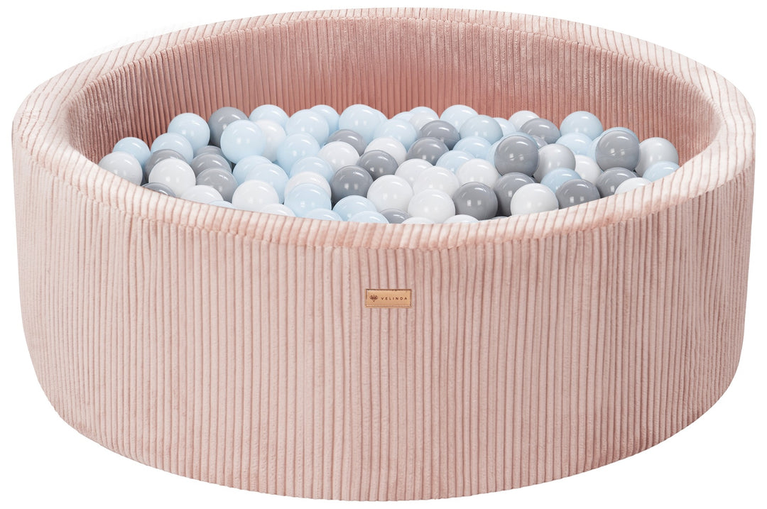 Ball pit + 200 balls, corduroy fabric