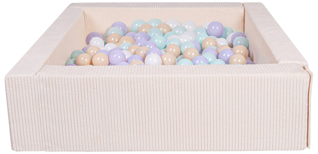 Soft play Corduroy ball pit, home ball pit, indoor, outdoor, ball pit + 300 balls