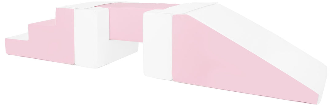 Footbridge + slide set of 5 large foam blocks