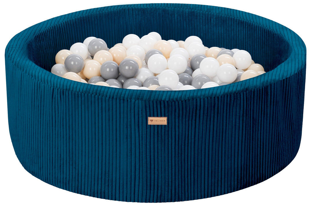Ball pit + 300 balls, corduroy fabric