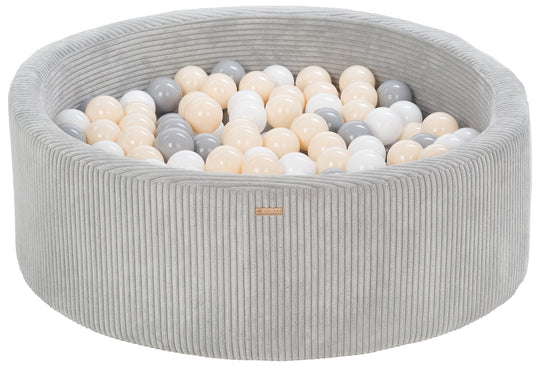 Ball pit + 200 balls, corduroy fabric