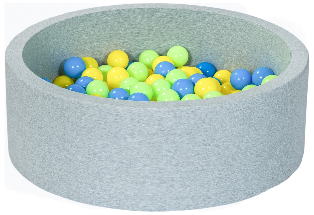 Soft Jersey ball pit with 200 balls