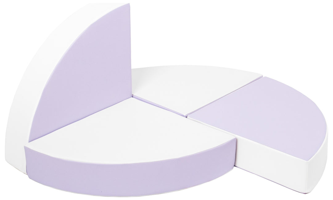 Wheel set of 4 large foam blocks