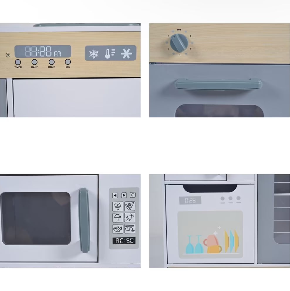 Houten Restaurant &amp; Keuken 2-in-1 