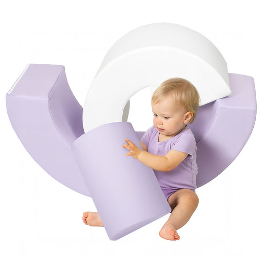 Mini rainbow set of 3 large foam blocks