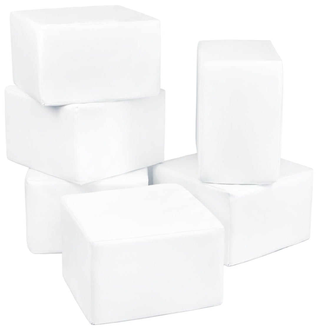 Cubes set of 6 large foam blocks