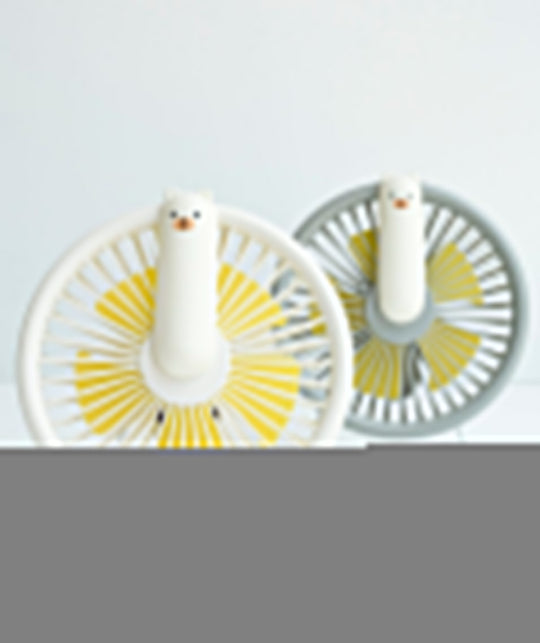 Little Bear Fan Lamp - White