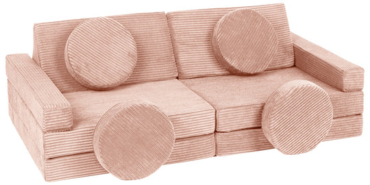 Modular kids sofa, foam blocks