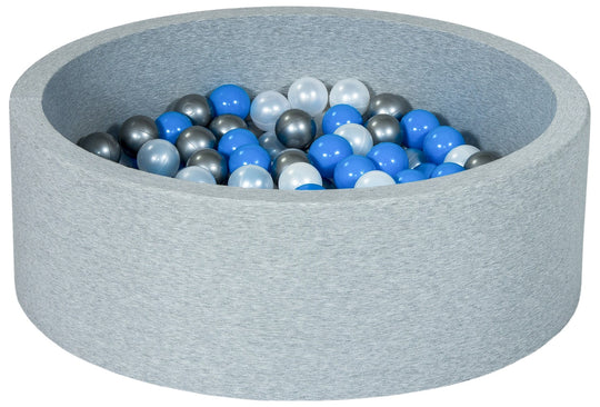 Soft Jersey ball pit with 200 balls
