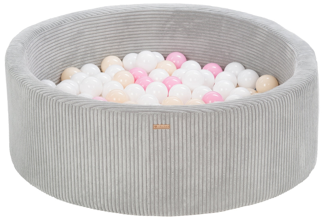 Ball pit + 200 balls, corduroy fabric