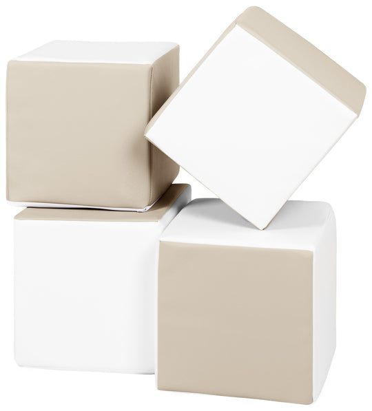 Soft Play Cubes, 4 building blocks for kids