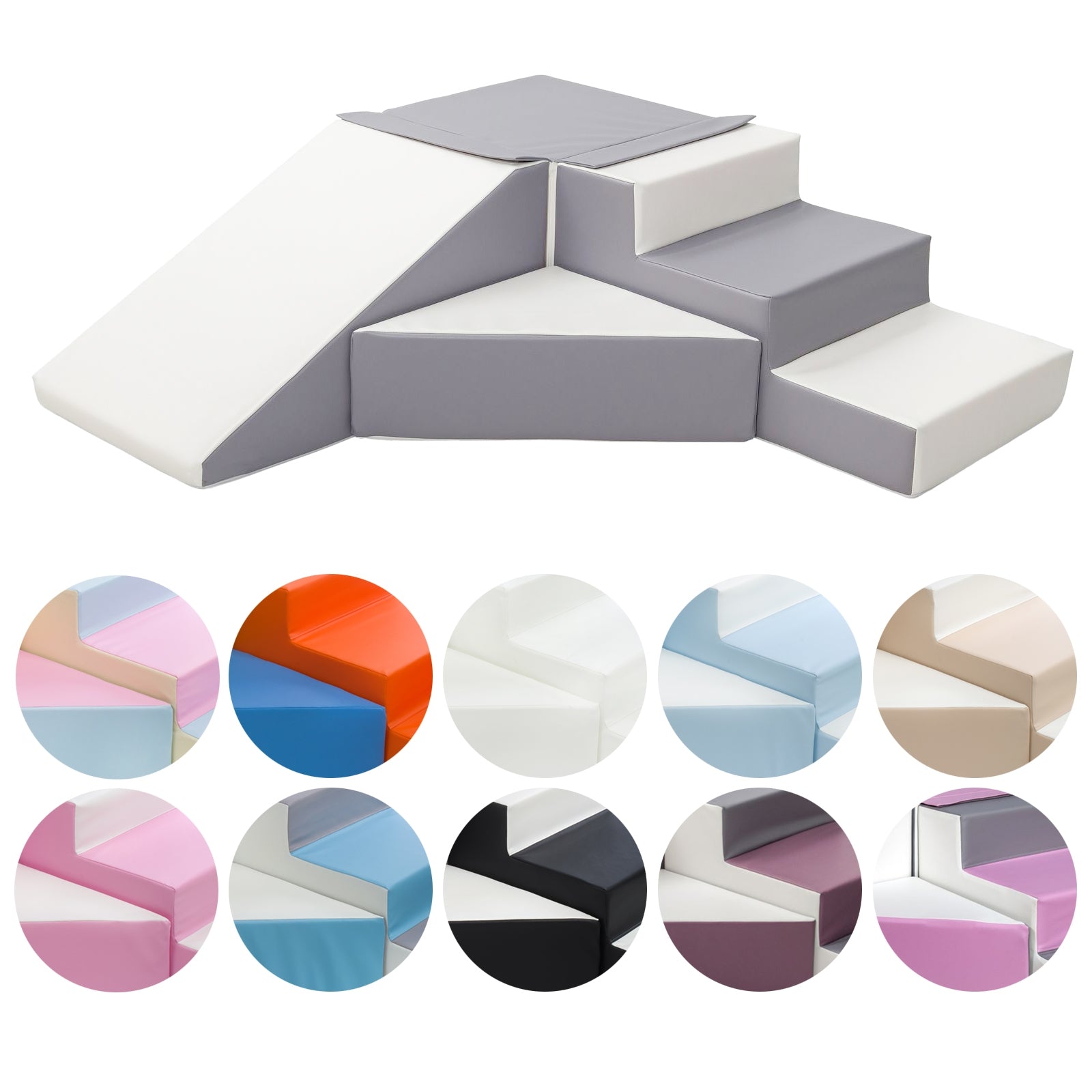 EPS styrofaom+PE foam sllide set - hard foam version