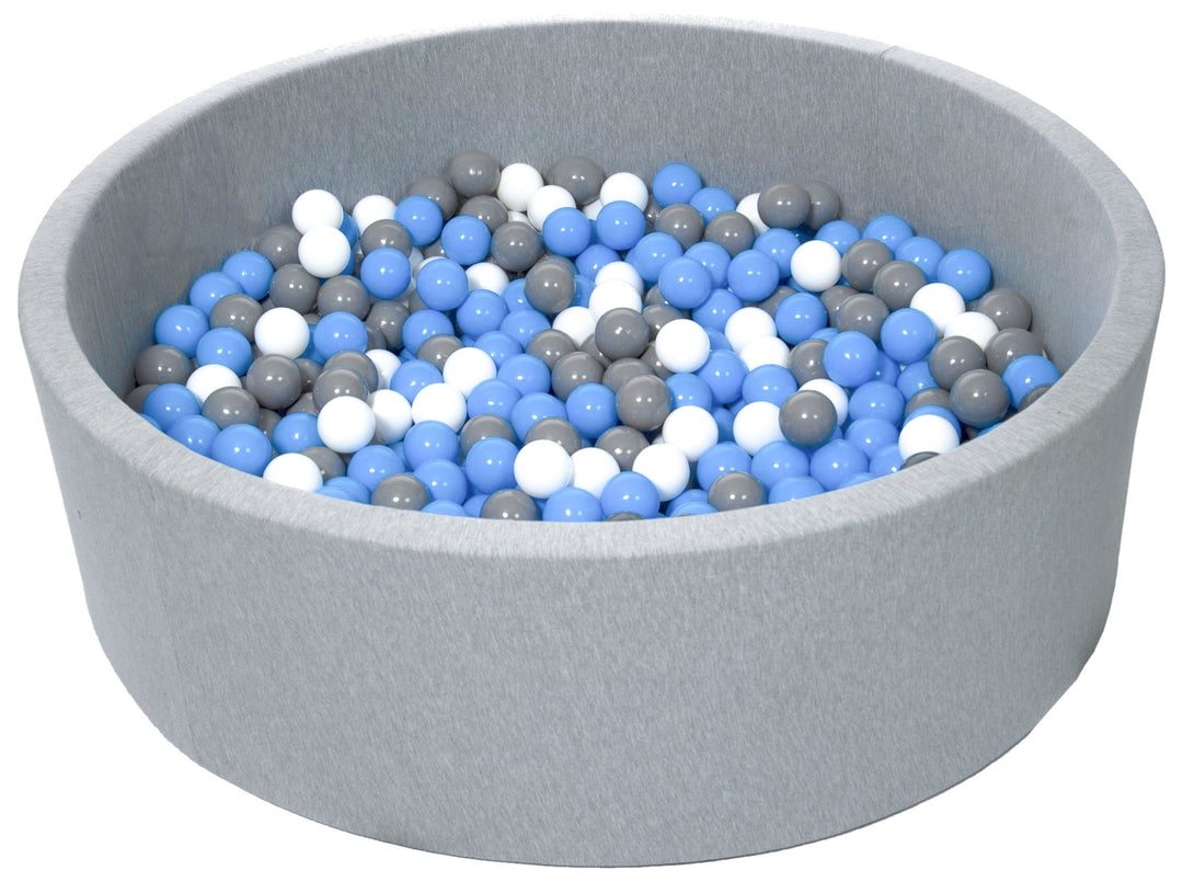 Soft Jersey ball pit with 600 balls, diameter 125 cm