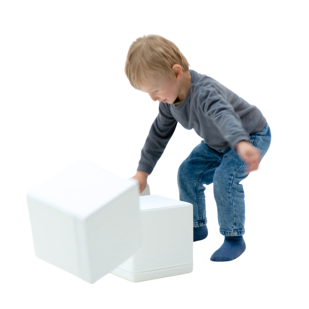 Foam Building Blocks Set of 6 - White