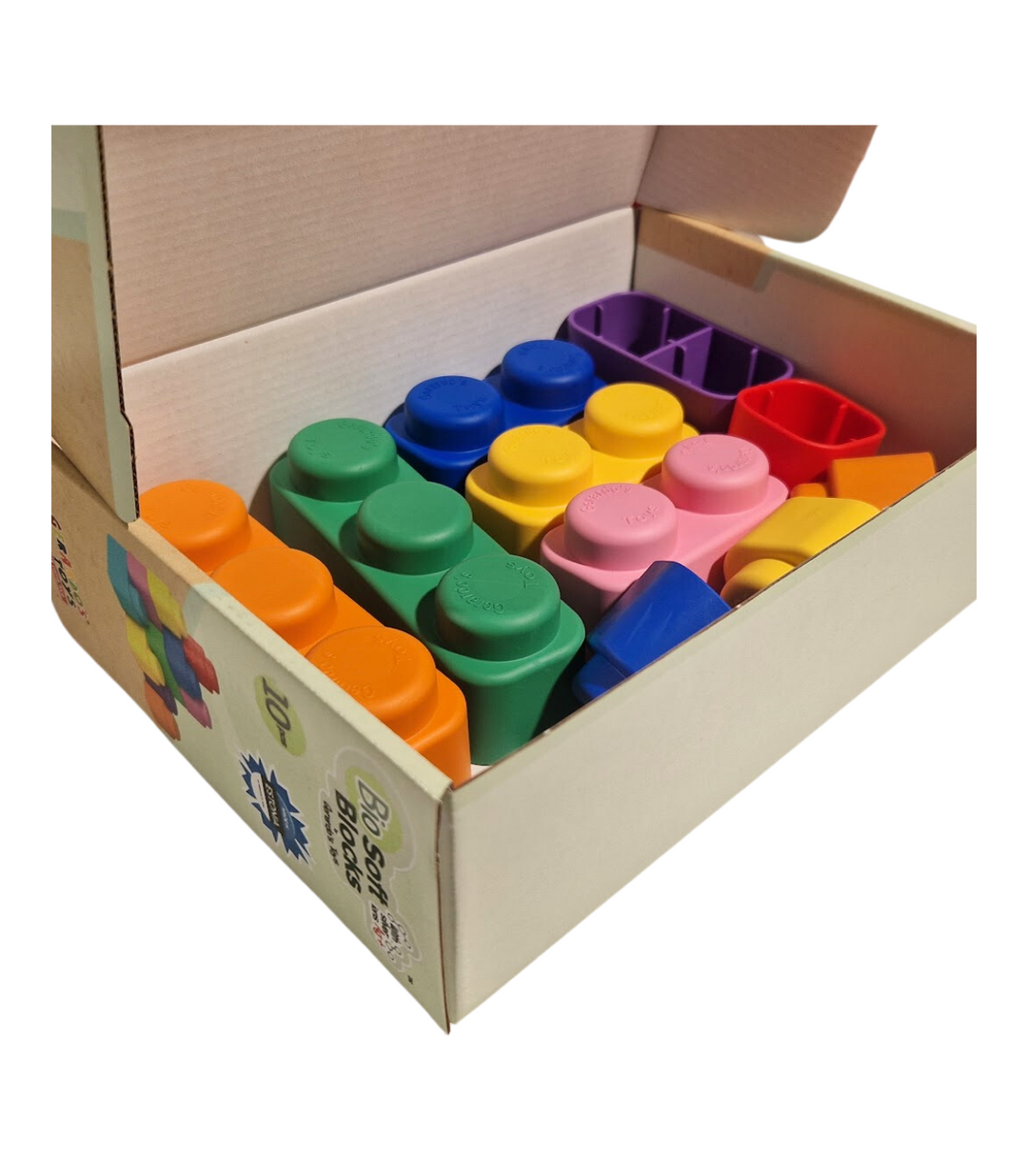 Zachte Bioblokken Set - 10 stuks