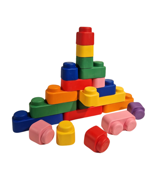 Zachte Bioblokken Set - 21 stuks