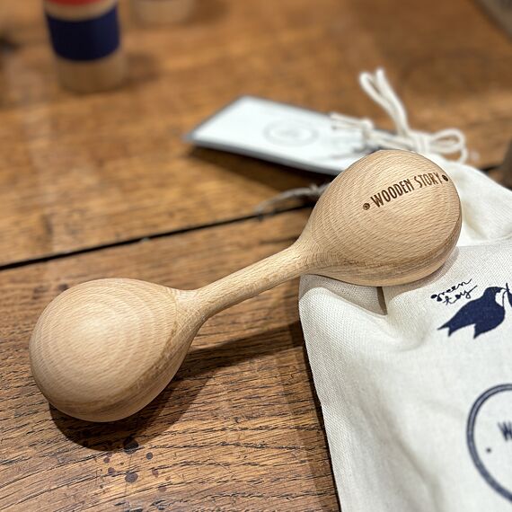Wooden Rattle - Lark