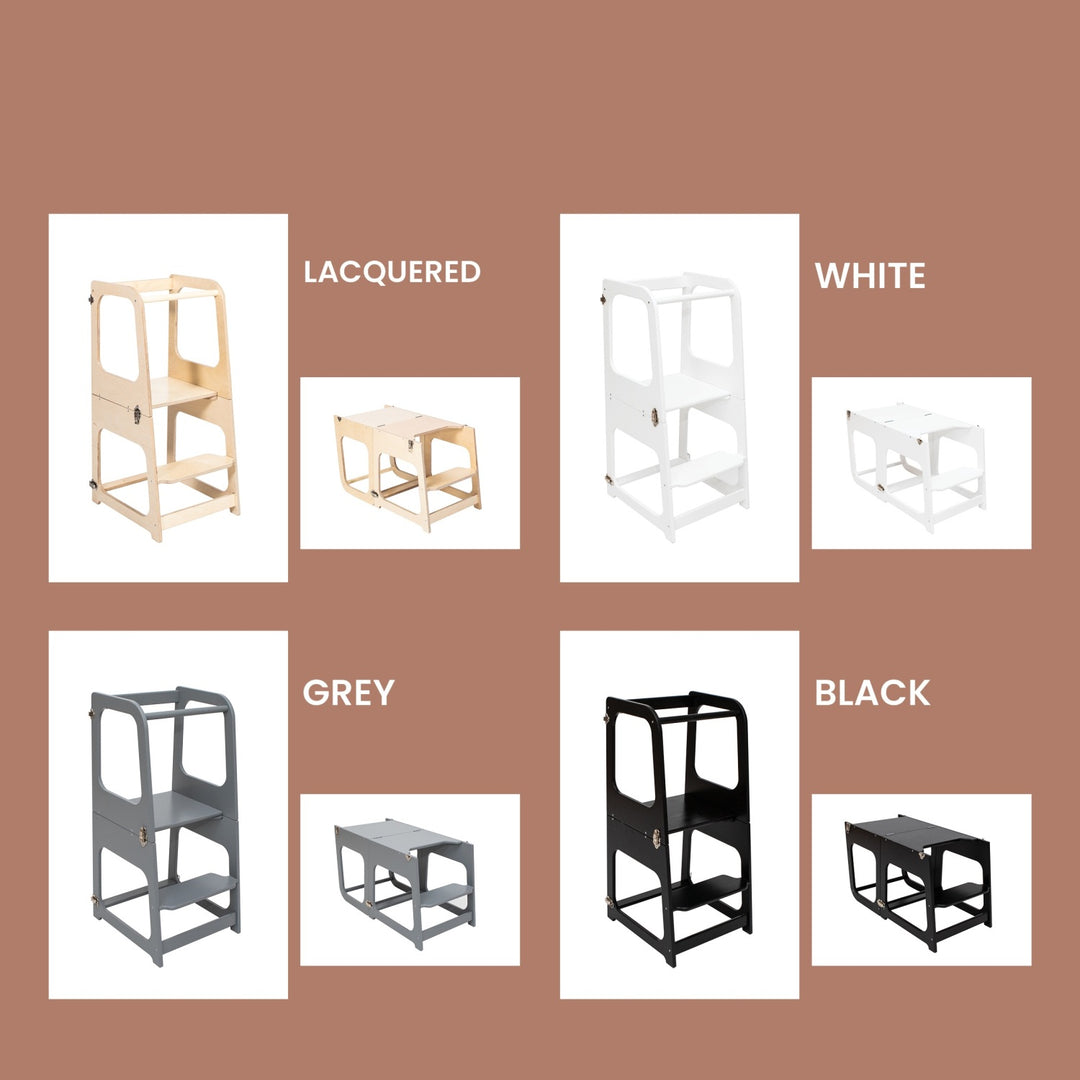 Transformable Kitchen Tower / Table &amp; Chair
