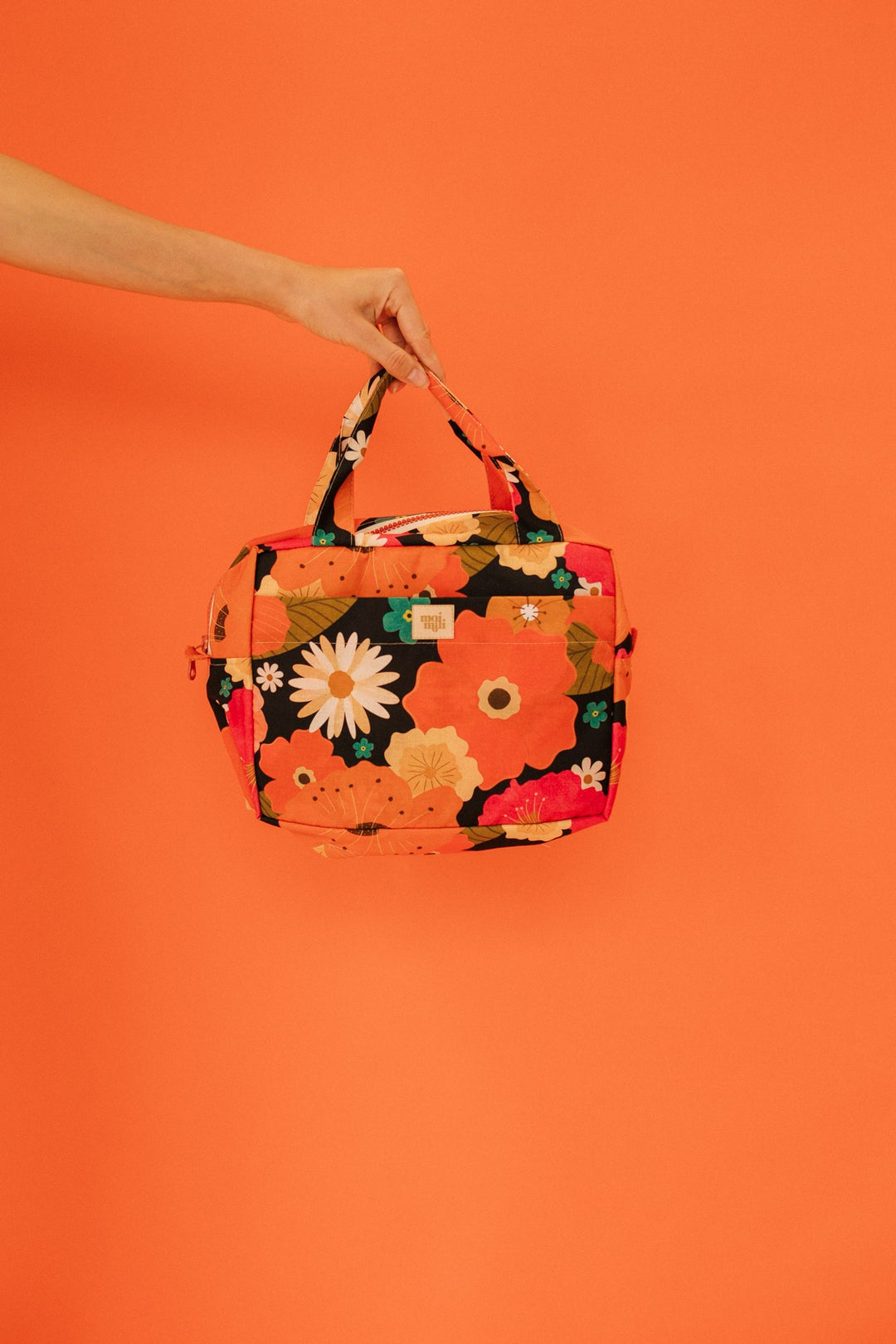 Make-Up Bag Set of 2 - Picnic With Flowers