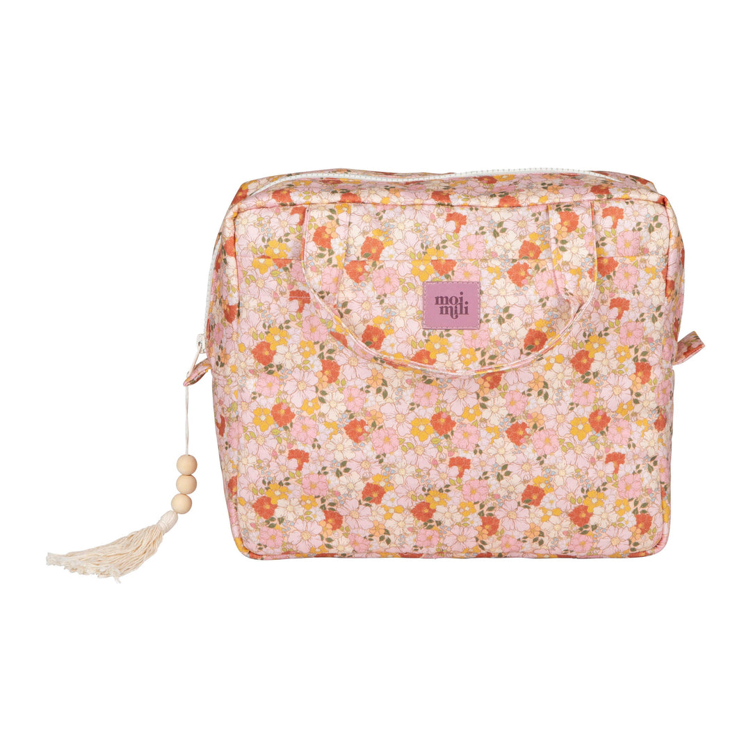 Large Make-Up Bag - Spring Garden