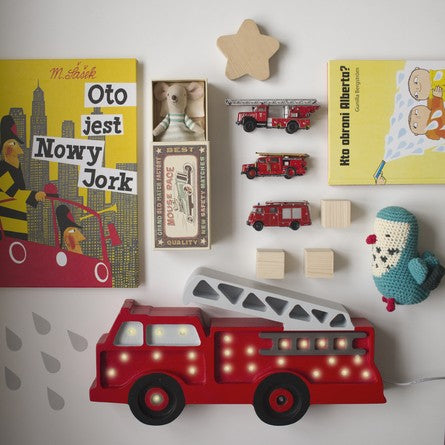 Little Lights Firetruck Lamp