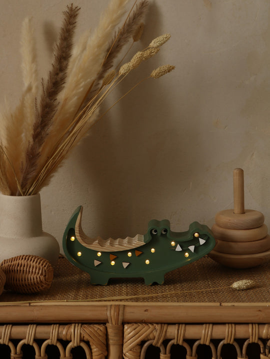 Little Lights Mini Crocodile Lamp
