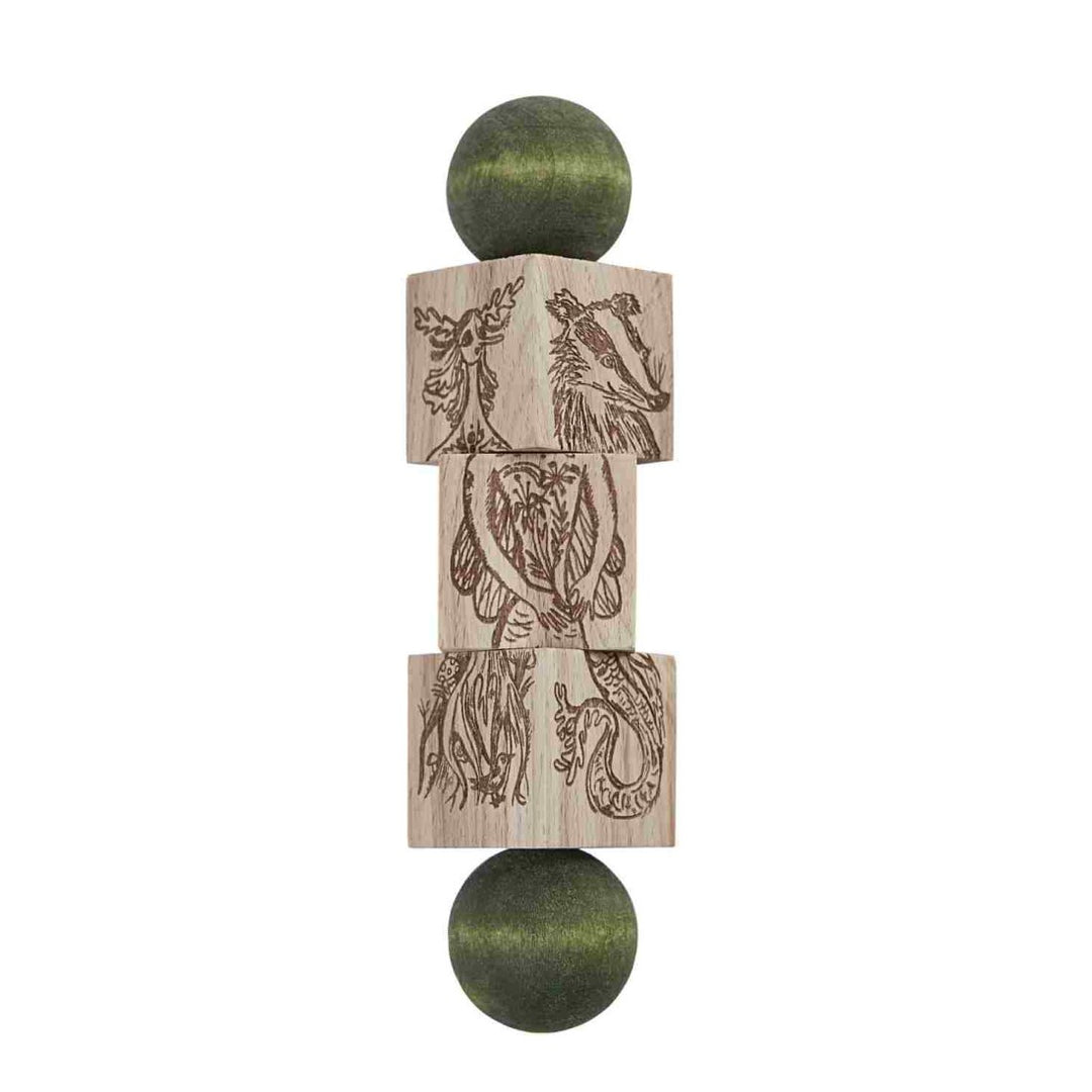 Magic Forest Wooden Spinning Puzzle - Colorful