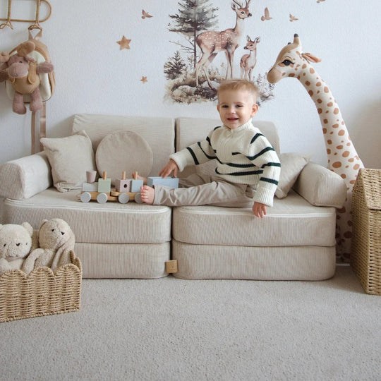 Medium Modular Sofa for Kids - Slimcord Forrest