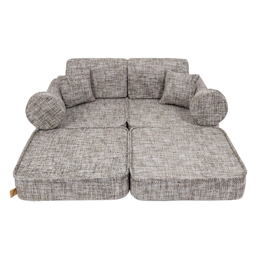 Medium Modular Sofa for Kids - Tangle Moon Grey