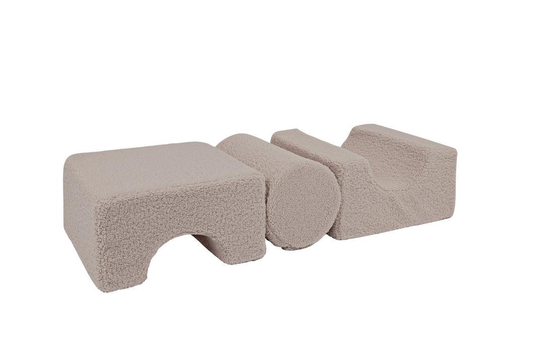 MeowBaby® Bearly Shape Set with 3 Elements - Gray