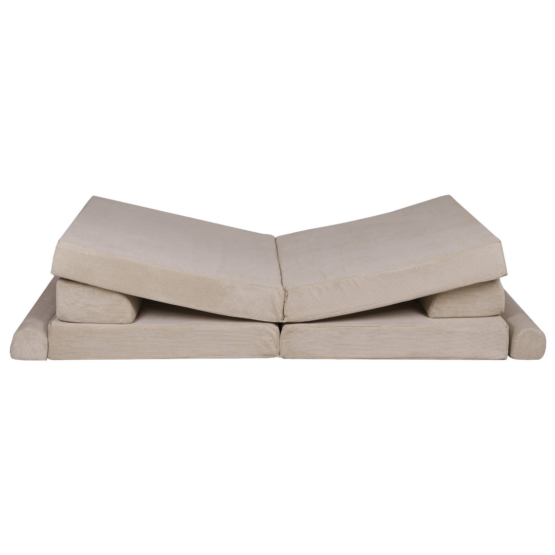 MeowBaby® Large Slimcord Premium Sofa - Lavender