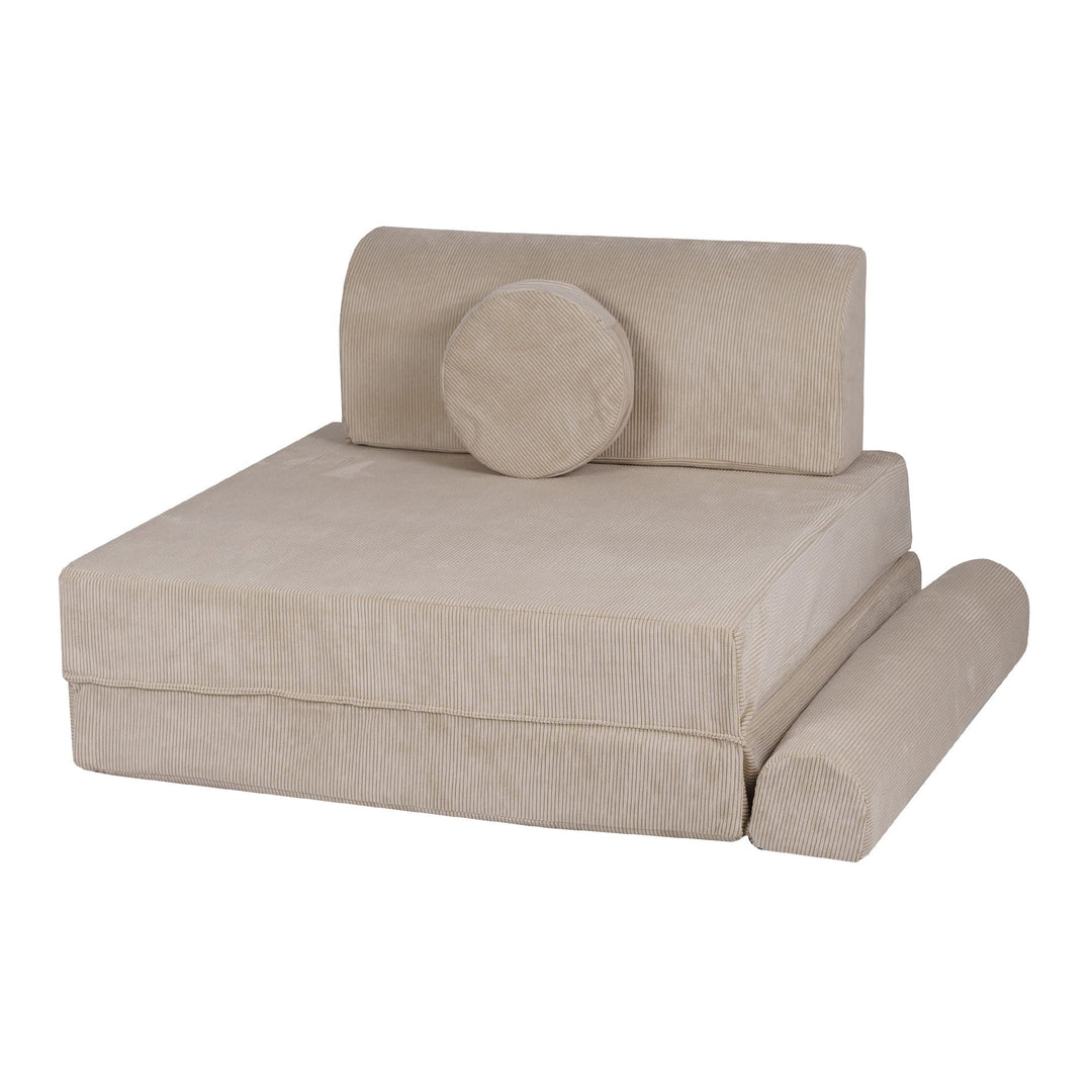MeowBaby® Large Slimcord Premium Sofa - Lavender
