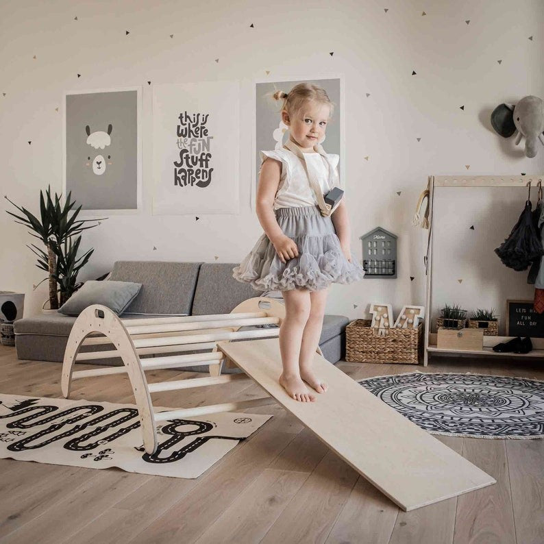 Montessori Climbing Arch With Ramp