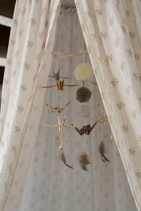 Origami Nursery Mobile - Gold Dust