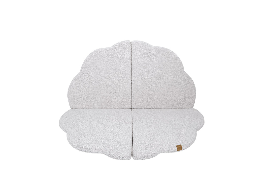Play Mat for Kids - Cloud Shaped Bearly White