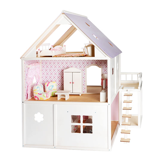 Puppenhaus Roosi Villa - Weiß