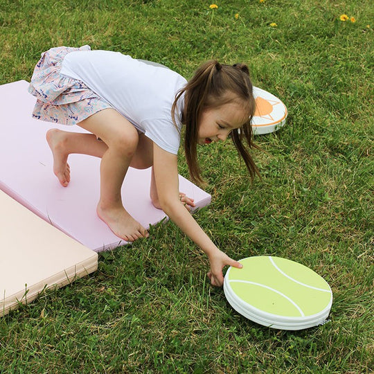 Safety and Comfort 5 Mat Set - Pastel