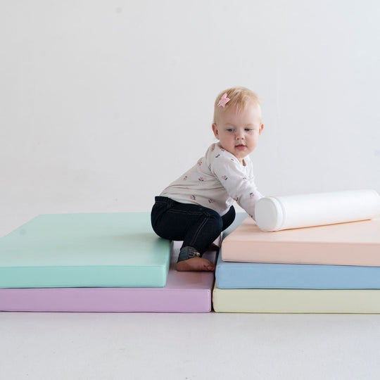 Safety and Comfort 5 Mat Set - Pastel