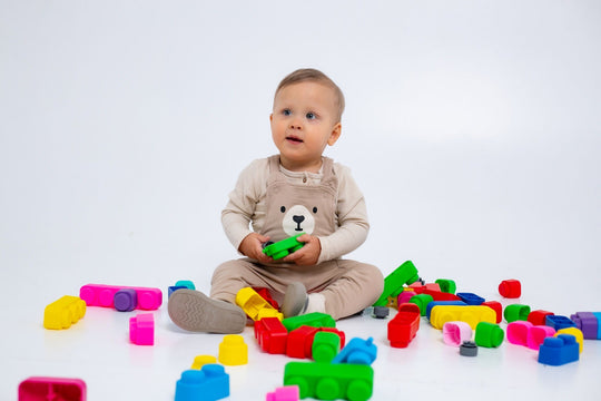 Soft Blocks Set With Wheels -33 pcs