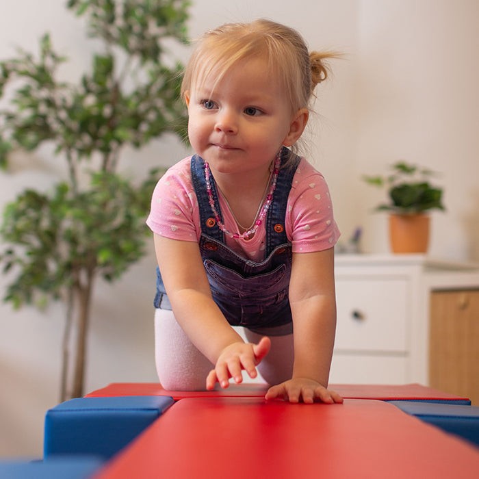 Soft Play Activity Set Balance Bridge - Beige &amp; Honey