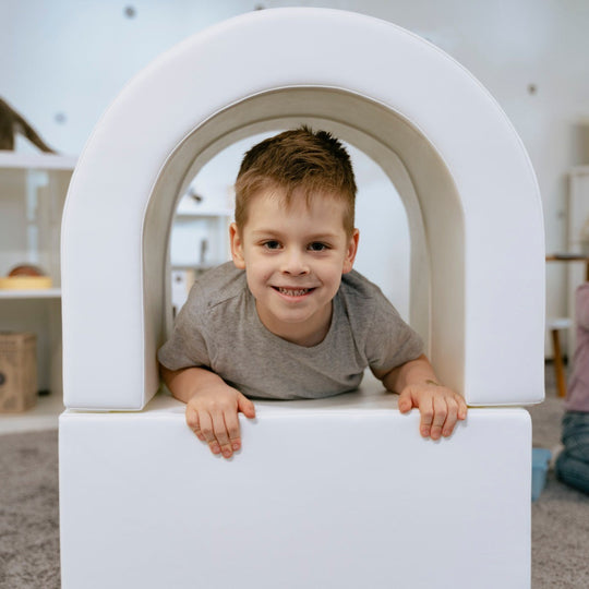 Soft Play Set Tunnel - White