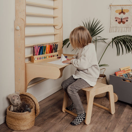 Table and Chair for the leg&amp;go Swedish Wall